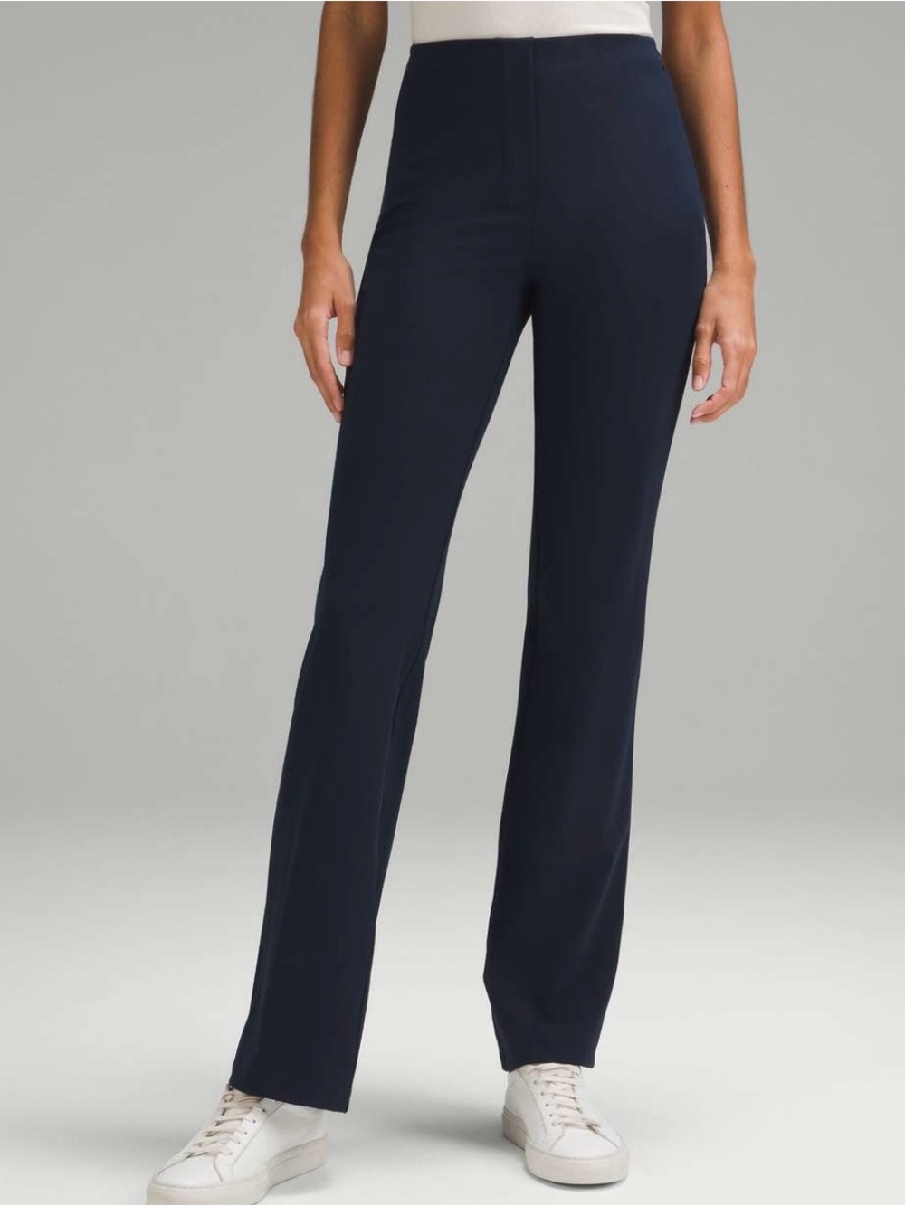 Lululemon Smooth Fit Pull-On High-Rise Pant Navy Size 8 LW5EGSS OFFICE CASUAL